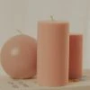 Candle Co Moreton Eco Slim Pillar Candle- 5 X 10cm - Toffee New & Most Loved