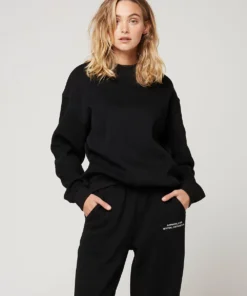 Atoir X Rozalia New Sets The Crewneck - Black