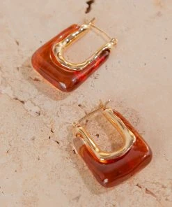 Peppermayo New & Most Loved Peaceful Groove Earrings - Brown