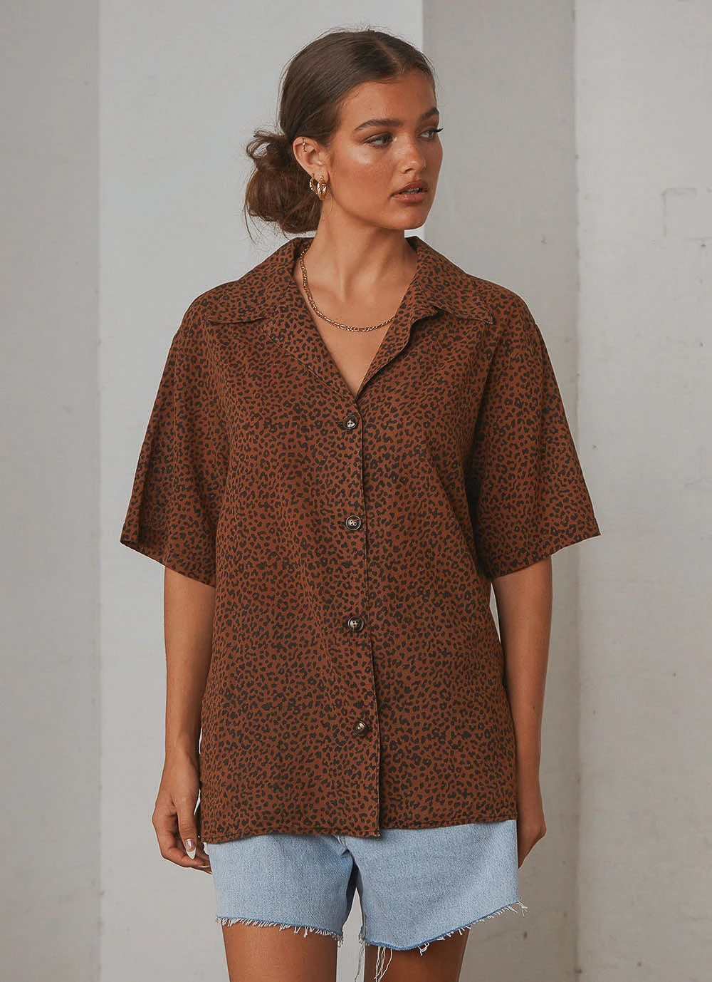 Thrills New & Most Loved Panthera Slouch Shirt - Mustang Brown 5 Thrills New & Most Loved Panthera Slouch Shirt - Mustang Brown