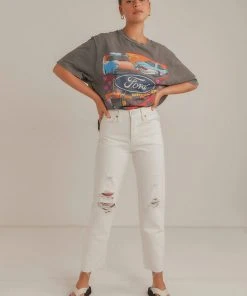 Levi's New & Most Loved Wedgie Straight Jeans - Cloud Bank