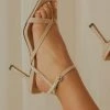4th & Reckless Nahla Heeled Sandal - Cream New & Most Loved