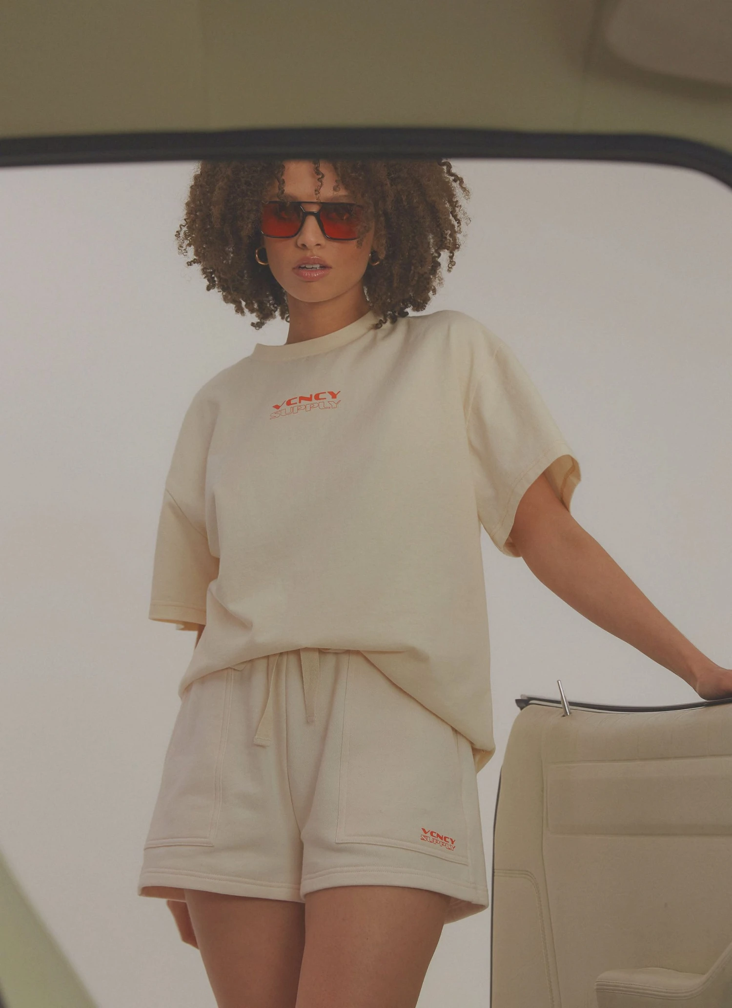 Vacancy Supply Diversion Tee - Off White 3 Vacancy Supply Diversion Tee - Off White