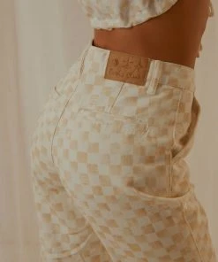 Cools Club California Pant - Sand Checker New & Most Loved 13 Cools Club California Pant - Sand Checker New & Most Loved