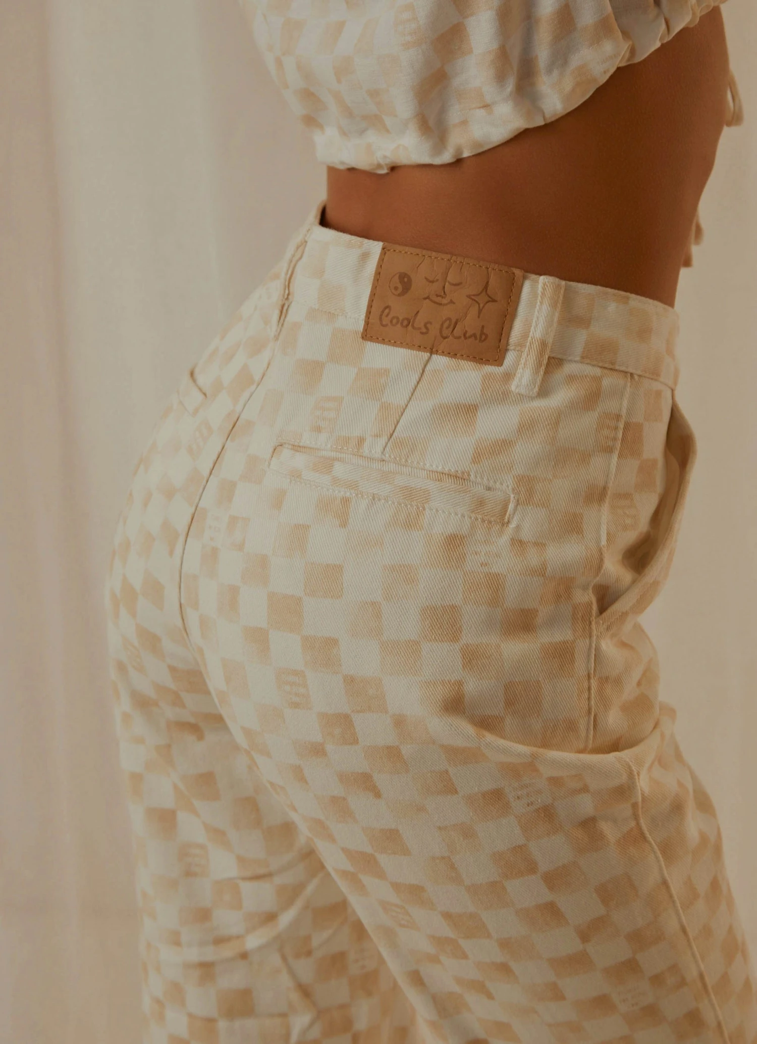 Cools Club California Pant - Sand Checker New & Most Loved 8 Cools Club California Pant - Sand Checker New & Most Loved