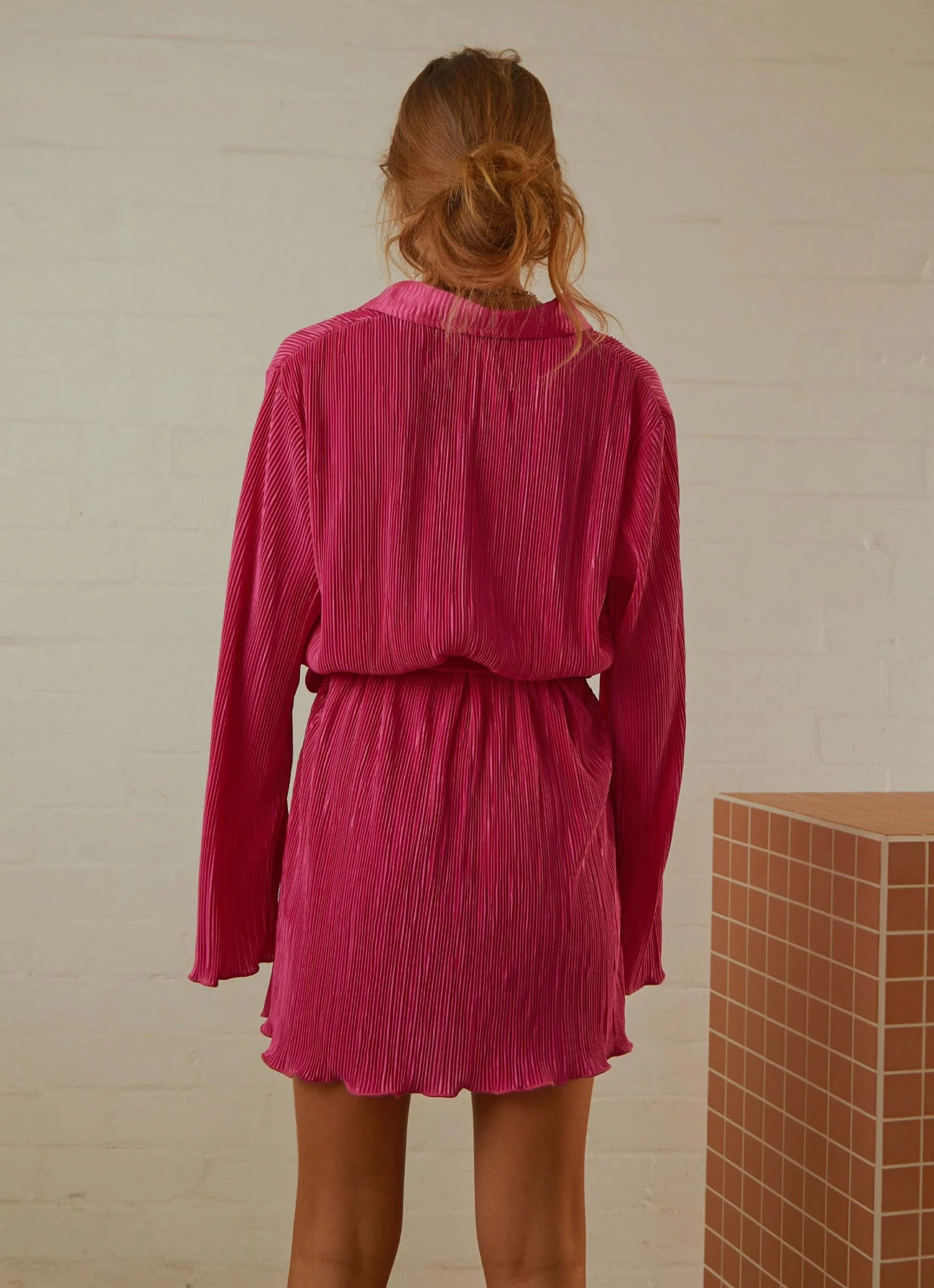 Peppermayo Exclusive New & Most Loved Soho Chic Shirt Dress - Magenta 8 Peppermayo Exclusive New & Most Loved Soho Chic Shirt Dress - Magenta