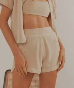Vacancy Supply Cabana Terry Short - Beige