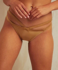 Lioness Fashion New Swimwear The Heidi Swim Set - Gold