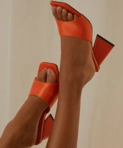 Cult Avenue N.Y Nights Heel - Tangerine