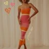 Peppermayo Exclusive New & Most Loved Back On Top Knit Midi Dress - Sherbet Stripe 2 Peppermayo Exclusive New & Most Loved Back On Top Knit Midi Dress - Sherbet Stripe
