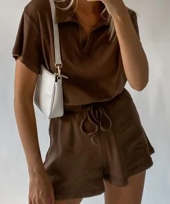 Peppermayo Exclusive New & Most Loved Casita Shorts - Choc Brown 19
