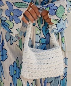 Peppermayo Getaway Weekend Crochet Bag - White New & Most Loved
