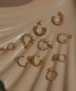 Peppermayo New & Most Loved Isabel Ear Stack - Gold Multi