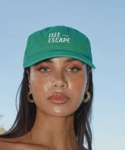 Peppermayo Exclusive Isle Escape Dad Cap - Jade Green New & Most Loved