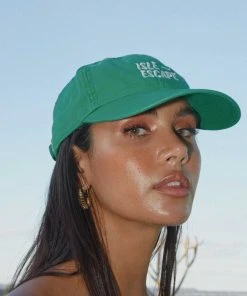 Peppermayo Exclusive Isle Escape Dad Cap - Jade Green New & Most Loved