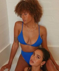 Peppermayo Exclusive New & Most Loved Las Brisas Bikini Top - Cobalt