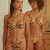 Peppermayo Exclusive Sea Drive Fixed Bikini Bottom - Vintage Cocoa New & Most Loved