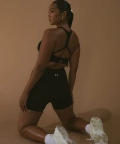 LaHana Swim New & Most Loved Mila Crop - Black