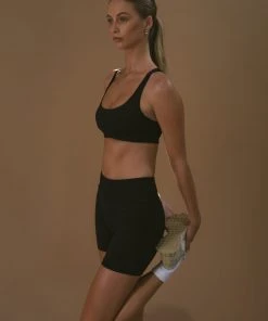 LaHana Swim New & Most Loved Mila Biker - Black