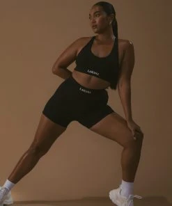 LaHana Swim Sanaa Biker - Black 8 LaHana Swim Sanaa Biker - Black