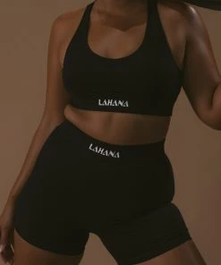 LaHana Swim Sanaa Biker - Black