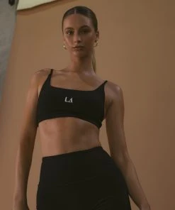 LaHana Swim New & Most Loved Mabel Crop - Black