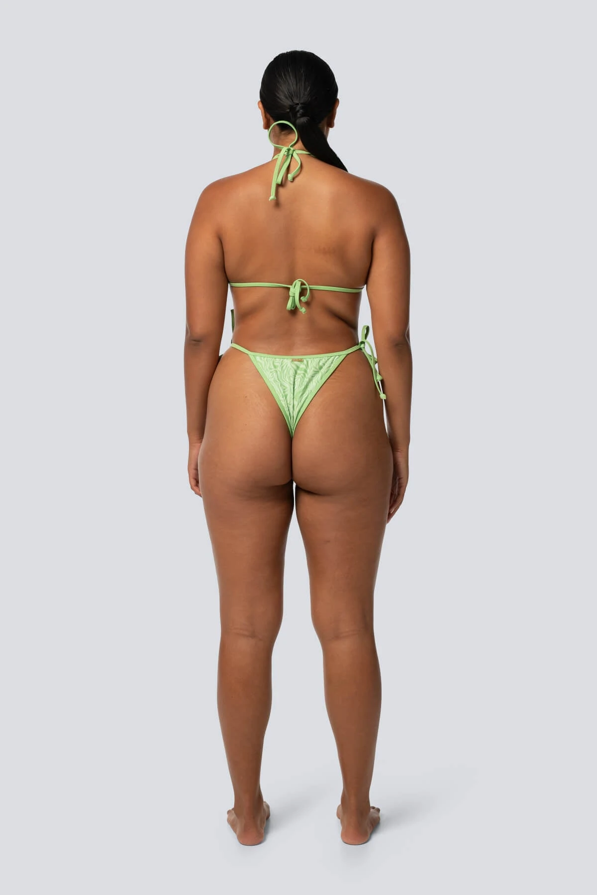 LaHana Swim Missy Bottom - Green Zebra New & Most Loved LaHana Swim Missy Bottom - Green Zebra New & Most Loved