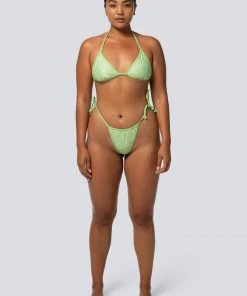 LaHana Swim Missy Bottom - Green Zebra New & Most Loved 7 LaHana Swim Missy Bottom - Green Zebra New & Most Loved