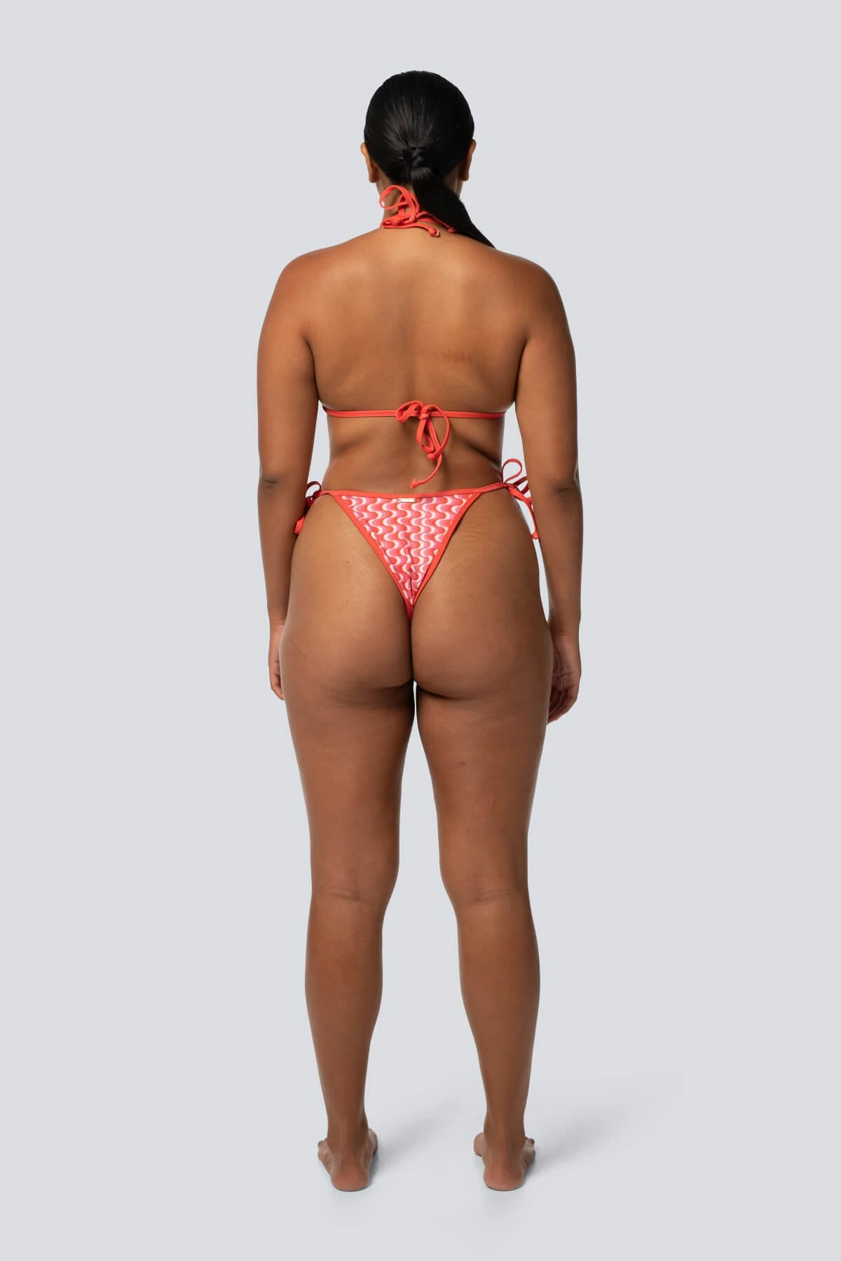 LaHana Swim Missy Bottom - Pink Wave 8 LaHana Swim Missy Bottom - Pink Wave