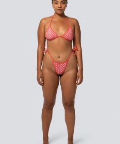 LaHana Swim Missy Bottom - Pink Wave 11 LaHana Swim Missy Bottom - Pink Wave