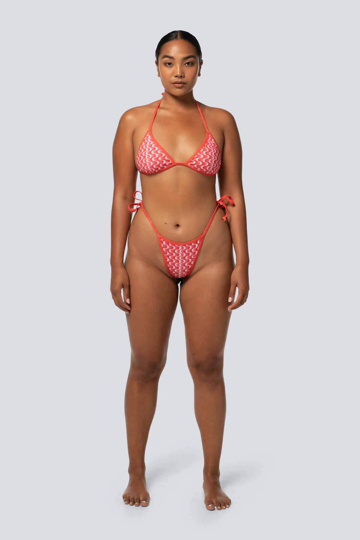 LaHana Swim Missy Bottom - Pink Wave 6 LaHana Swim Missy Bottom - Pink Wave