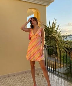 Peppermayo Exclusive New & Most Loved Audrey Vintage Slip Dress - Splice Check 4 Peppermayo Exclusive New & Most Loved Audrey Vintage Slip Dress - Splice Check