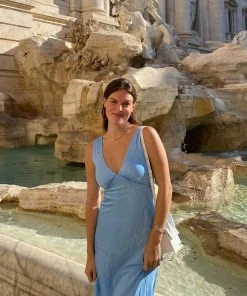 Peppermayo Exclusive Loren Maxi Dress - Blue New & Most Loved