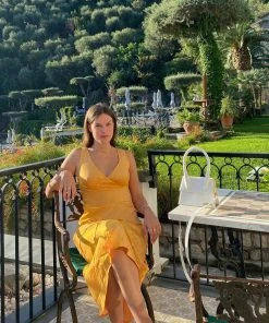 Peppermayo Exclusive New & Most Loved Loren Maxi Dress - Mango Shimmer 4 Peppermayo Exclusive New & Most Loved Loren Maxi Dress - Mango Shimmer