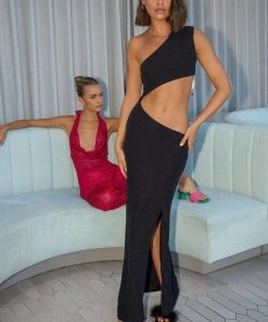 Peppermayo Exclusive New & Most Loved Palace Hotel Maxi Dress - Black