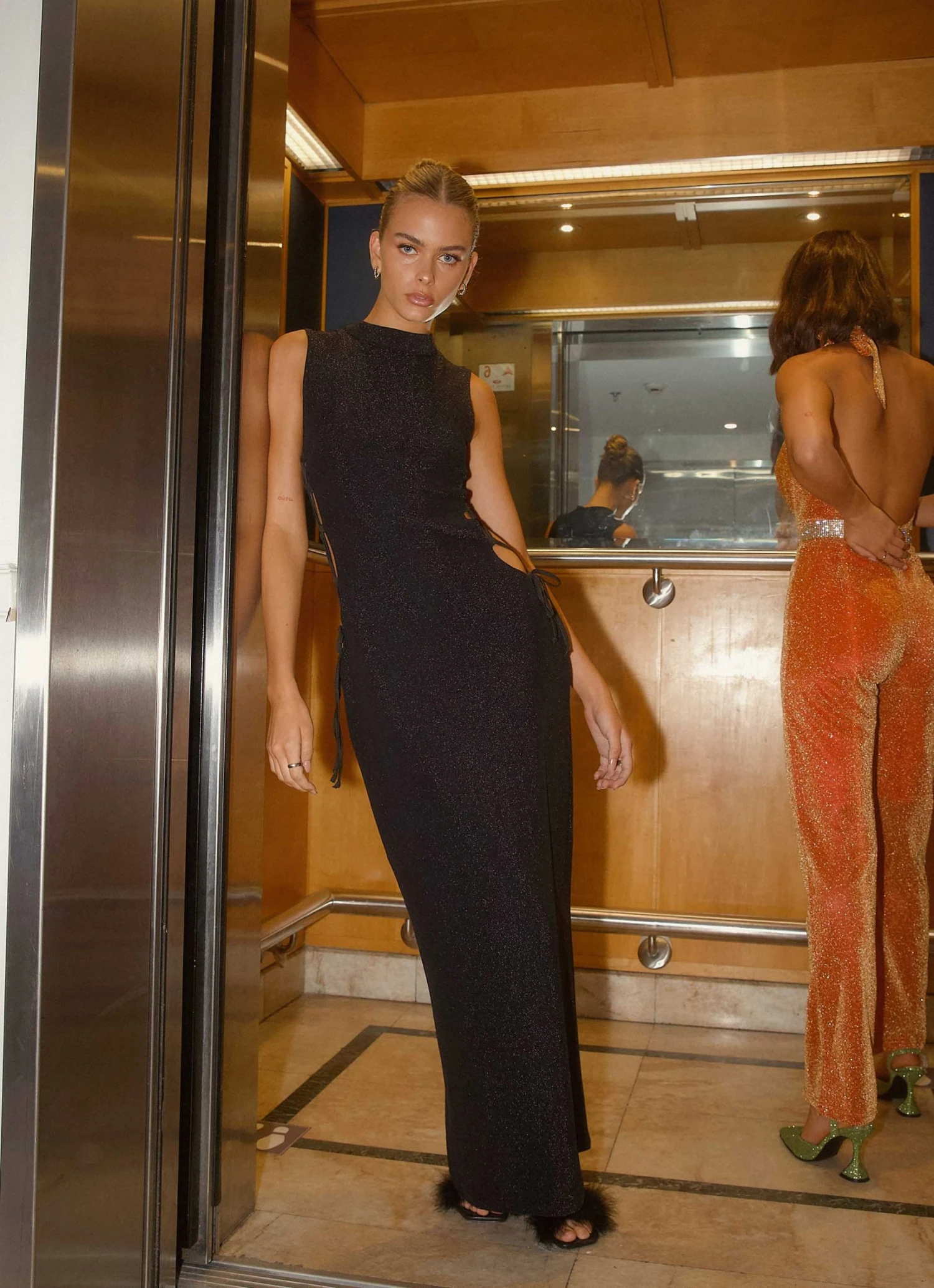 Peppermayo Exclusive Private Party Maxi Dress - Noir Black - Pre-Order 5 Peppermayo Exclusive Private Party Maxi Dress - Noir Black - Pre-Order