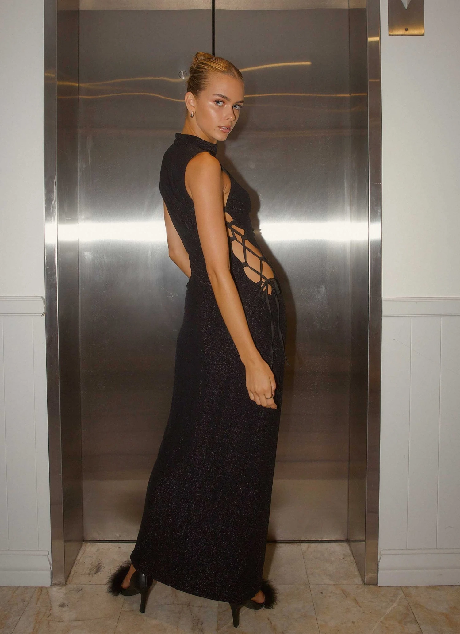 Peppermayo Exclusive Private Party Maxi Dress - Noir Black - Pre-Order 8 Peppermayo Exclusive Private Party Maxi Dress - Noir Black - Pre-Order