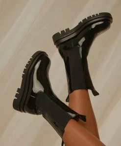 Cult Avenue Annalise Boot - Gloss Black 5 Cult Avenue Annalise Boot - Gloss Black