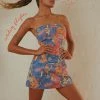 Peppermayo Exclusive New & Most Loved Catching Flights Bustier Dress - Postcard Travels