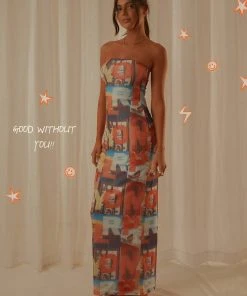 Peppermayo Exclusive Good Without You Maxi Dress - PM Film Graphic