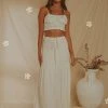 Peppermayo Exclusive Lost Palms Maxi Skirt - White 2 Peppermayo Exclusive Lost Palms Maxi Skirt - White