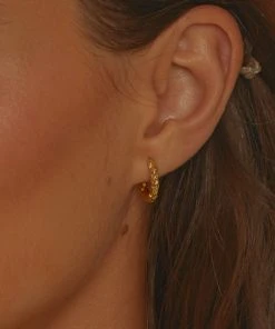 Peppermayo New & Most Loved Hold On To You Earrings - Gold