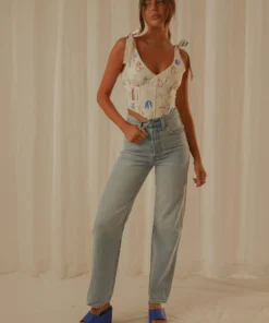 Levi's Ribcage St Ankle - Middle Road New Bottoms