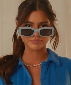 Peppermayo New & Most Loved Colide Sunglasses - Sky Blue