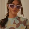 Peppermayo Colide Sunglasses - Lavender 2 Peppermayo Colide Sunglasses - Lavender