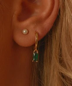 Peppermayo New & Most Loved Before You Earrings - Emerald