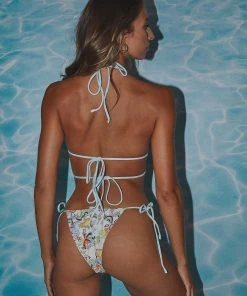 VDM The Label Ziggy Reversible Bikini Bottoms - Vanilla Skyrockets And Blue Gingham 13 VDM The Label Ziggy Reversible Bikini Bottoms - Vanilla Skyrockets And Blue Gingham