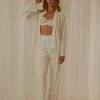 Peppermayo Exclusive 90s Muse Pants - Ivory - Pre-Order 2 Peppermayo Exclusive 90s Muse Pants - Ivory - Pre-Order