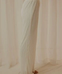 Peppermayo Exclusive 90s Muse Pants - Ivory - Pre-Order