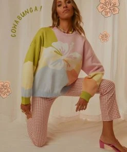 Peppermayo Exclusive New & Most Loved My Paradise Knit Jumper - Rainbow